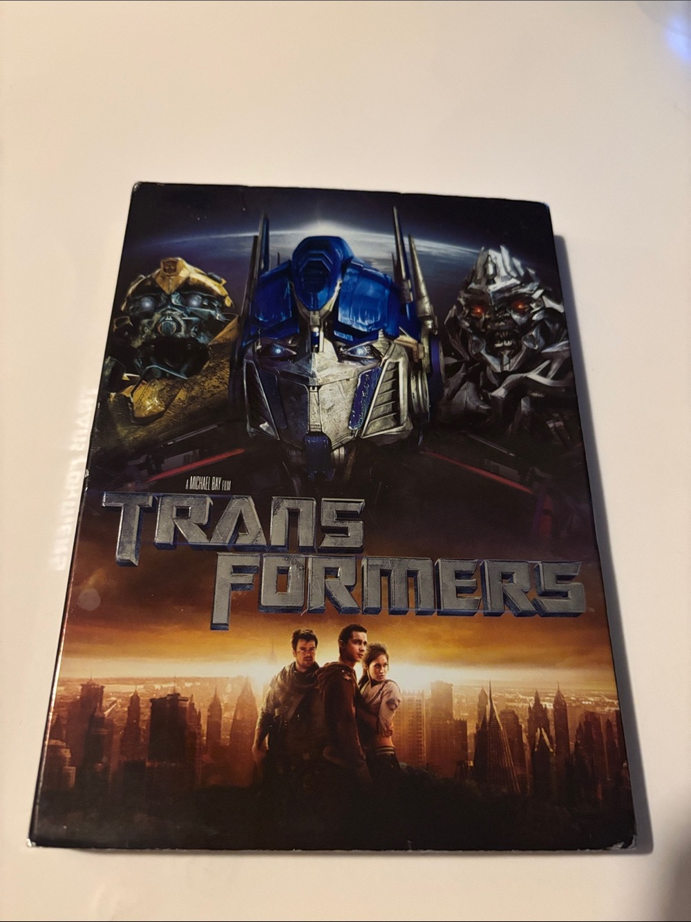 Transformers Steelbook - Blue/Black Movie Case
